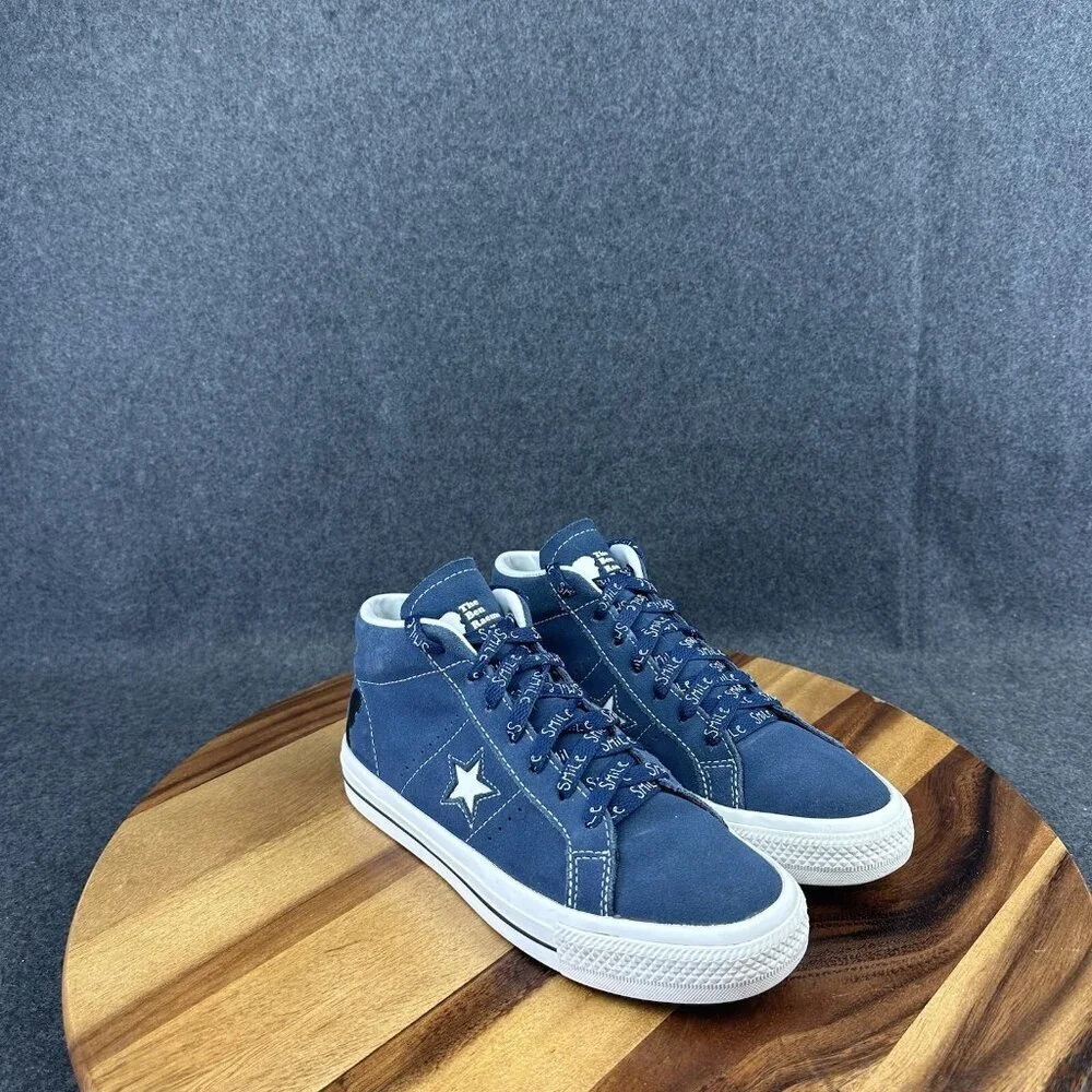 Converse One Star Pro Ox Mid Top Ben Raemers Foundation Blue 170960C Mens 5